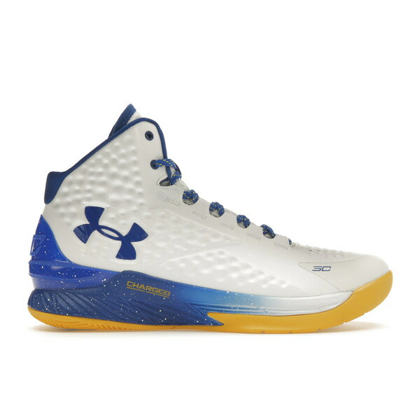 Under Armour アンダーアーマー メンズ スニーカー  【Under Armour Curry 1 Dub Nation (2015/2021/2023)】  大きさ US_7.5(25.5珊) White/Taxi-Royal