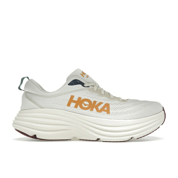 Hoka One One ホカオネオネ メンズ スニーカー  【Hoka One One Bondi 8 Oat Milk】  大きさ US_9(27.0珊) Oat Milk/Alabaster