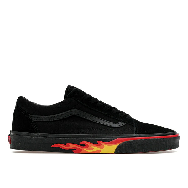 Vans バンズ メンズ スニーカー  【Vans Old Skool Black Flame Wall】  大きさ US_11(29.0珊) Black/Flames