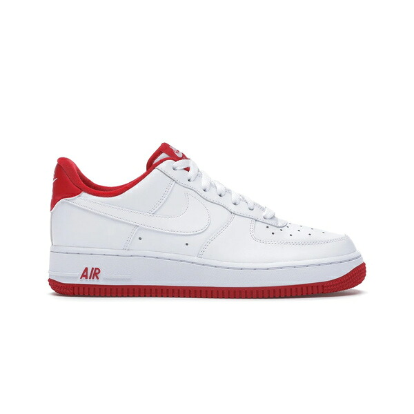 Nike ナイキ メンズ スニーカー  【Nike Air Force 1 Low White University Red】  大きさ US_12(30.0珊) White/University Red