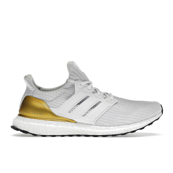 adidas アディダス メンズ スニーカー  【adidas Ultra Boost 4.0 デオキシリボ核酸 White Gold Metallic】  大いさ US_M_14 Cloud White/Cloud White/Gold Metallic