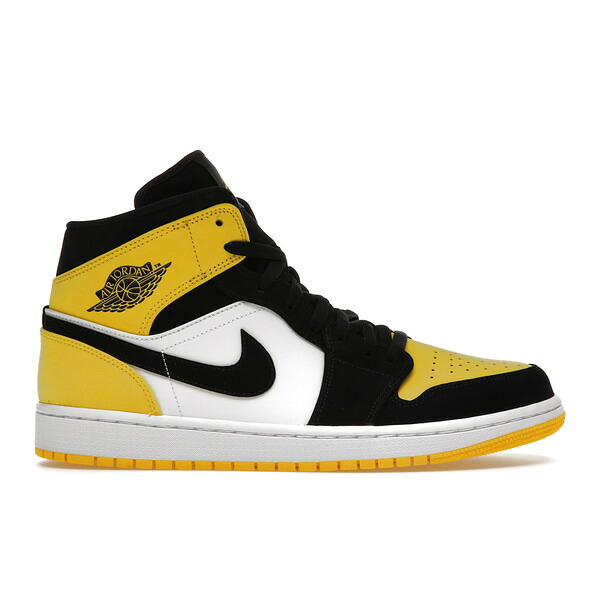 Jordan ジョーダン メンズ スニーカー  【Jordan 1 Mid Yellow Toe Black】  大きさ US_11.5(29.5珊) Black/Varsity Maize-White