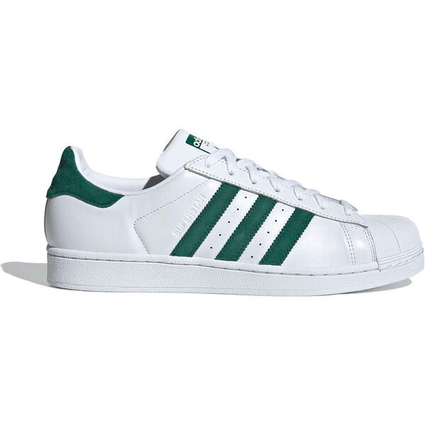 adidas アディダス メンズ スニーカー  【adidas Superstar White Collegiate Green】  大きさ US_M_4 Cloud White/Collegiate Green/Cloud White