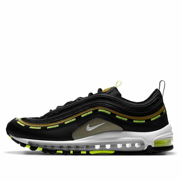 Nike ナイキ メンズ スニーカー  【Nike x Undefeated Air Max 97 \u0027Black Volt\u0027 DC4830-001】  大きさ US_M_13