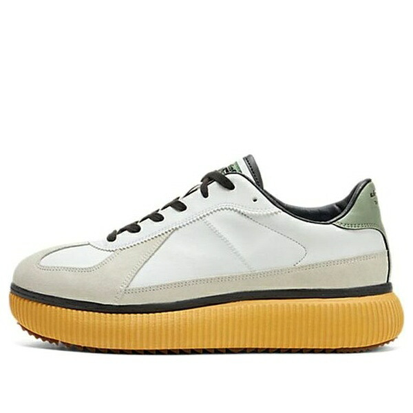Onitsuka Tiger オニツカタイガー メンズ スニーカー 【Onitsuka Tiger Delecity 'White Beige Yellow' 1183B874-103】 サイズ US_12(30.0cm)｜asty