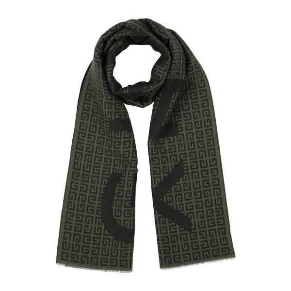 【送料無料】 ジバンシー メンズ マフラー・ストール・スカーフ アクセサリー Scarves Green