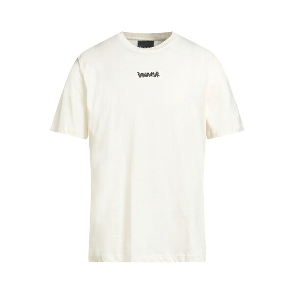 【送料無料】 ディスクレイマー メンズ Tシャツ トップス T-shirts Beige