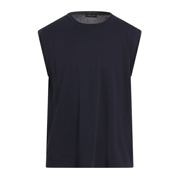 【貨物輸送無料】 ロベルトコリーナ メンズ 編み物\u0026プルオーバー アウター Sweaters Blue