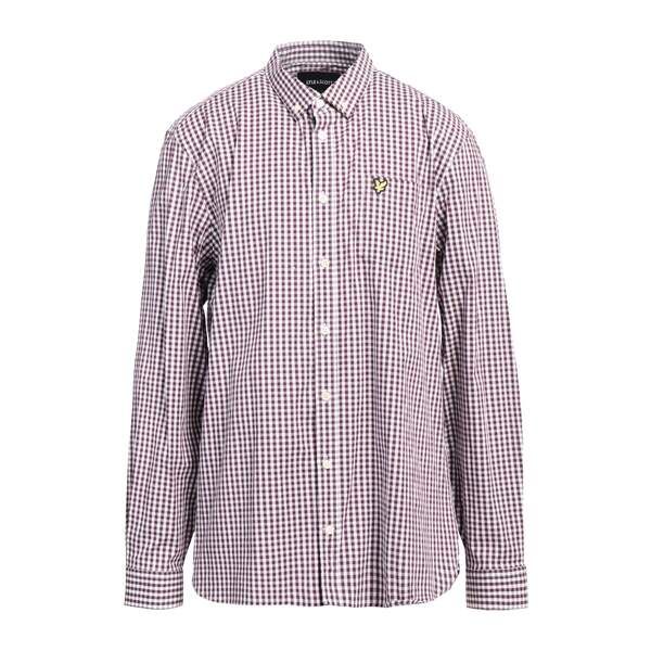 【送料無料】 ライルアンドスコット メンズ シャツ トップス Shirts Purple