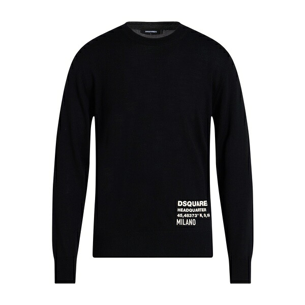 【送料無料】 ディースクエアード メンズ ニット&セーター アウター Sweaters Black