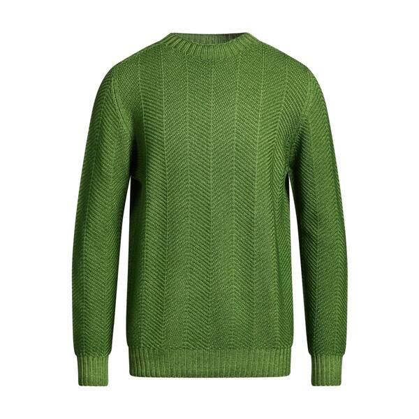 【貨物輸送無料】 エイチ953 メンズ 編み物\u0026プルオーバー アウター Sweaters Green
