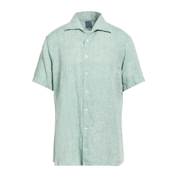 【送料無料】 バルバナポリ メンズ シャツ トップス Shirts Green|asty