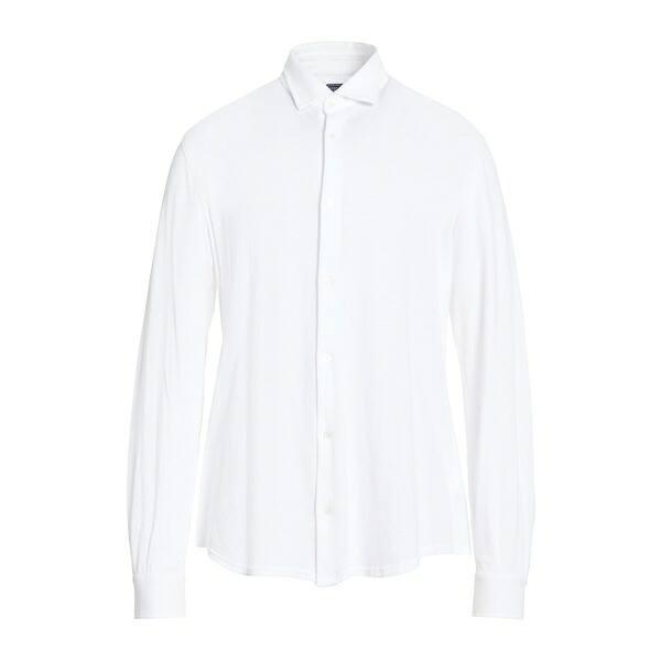 【送料無料】 フェデーリ メンズ シャツ トップス Shirts White｜asty