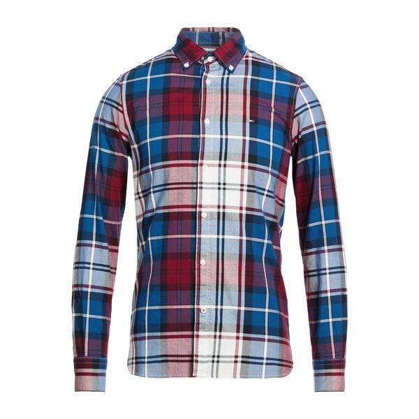 【送料無料】 トミー ヒルフィガー メンズ シャツ トップス Shirts Red