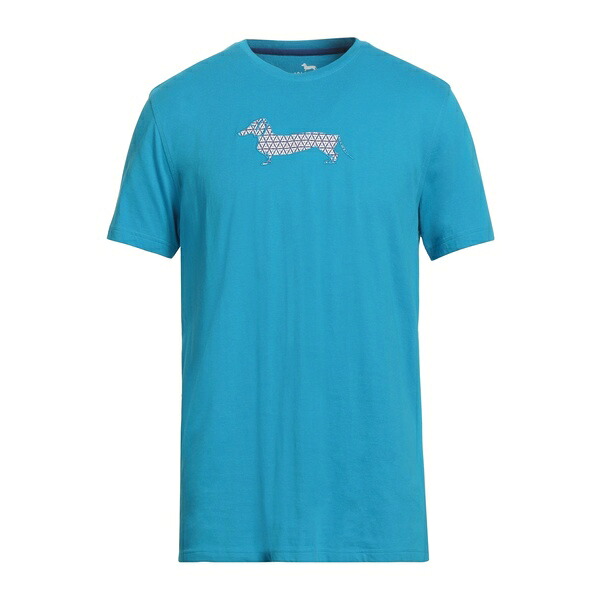 【送料無料】 ハーモント & ブレイン メンズ Tシャツ トップス T-shirts Azure
