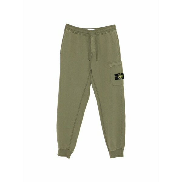ストーンアイランド メンズ カジュアルパンツ ボトムス Drawstring cargo trousers Green｜asty