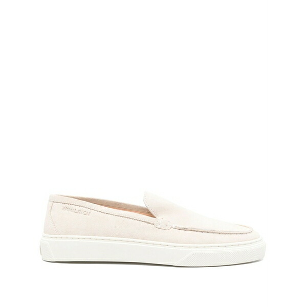 毛糸 分限者 レディース スリッポン・ローファー シューズ Suede loafers Neutrals