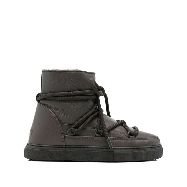 イヌイキー レディース ブーツ シューズ Grape lace-up boots Brown