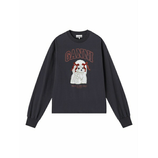 ガニー レディース ニット&セーター アウター Long-sleeve sweatshirt Grey｜asty