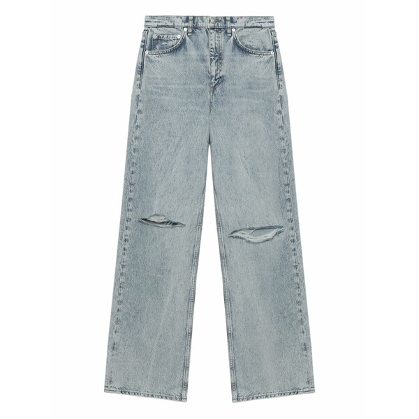 ラグアンドボーン レディース ジーンズズボン下 ボトムス Shea knee-rip jeans Blue
