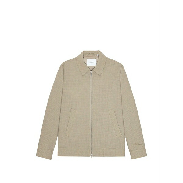 レ ドゥ メンズ 厚地の外套 アウター Como zip-up bomber jacket Neutrals