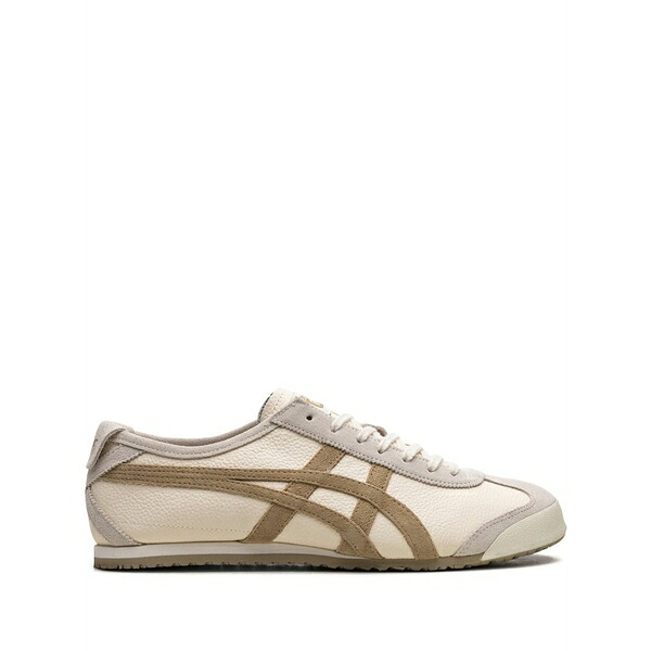 オニツカタイガー メンズ スニーカー シューズ Mexico 66 vin "white/grey/brown" sneakers Neutrals|asty
