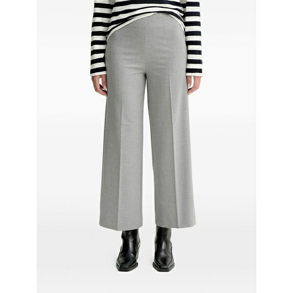 マルコポーロ レディース 心地好いズボン下 ボトムス Back-pocket trousers Grey