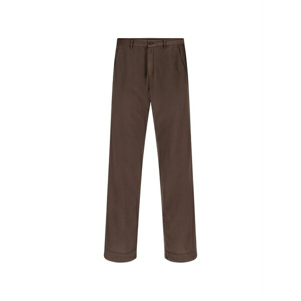 地下室 部屋の入り口 メンズ 心地好いズボン下 ボトムス Drift trousers Brown