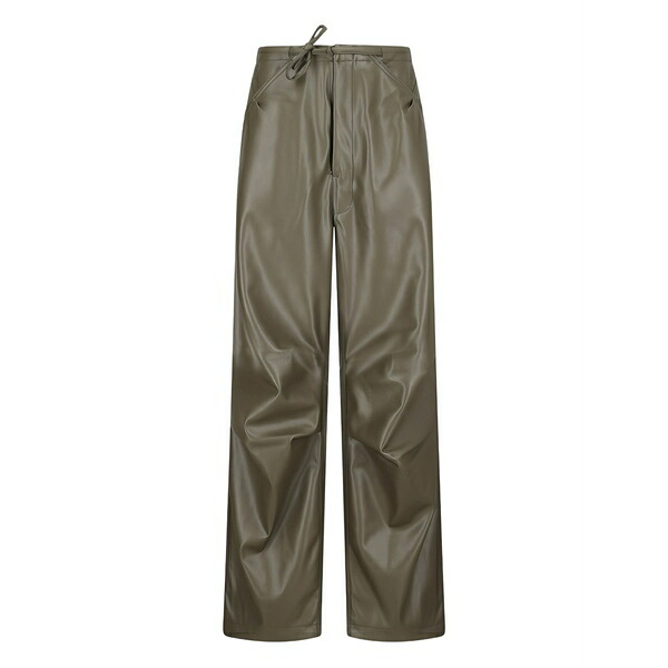 靉靆たる運動場 レディース 心地好いズボン下 ボトムス Drawstring-fastening trousers Green