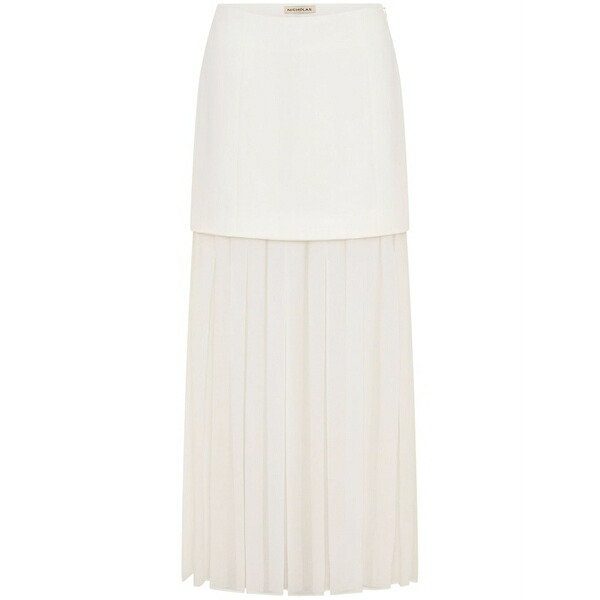 ニコラスカークウッド レディース スコート ボトムス Talia skirt White