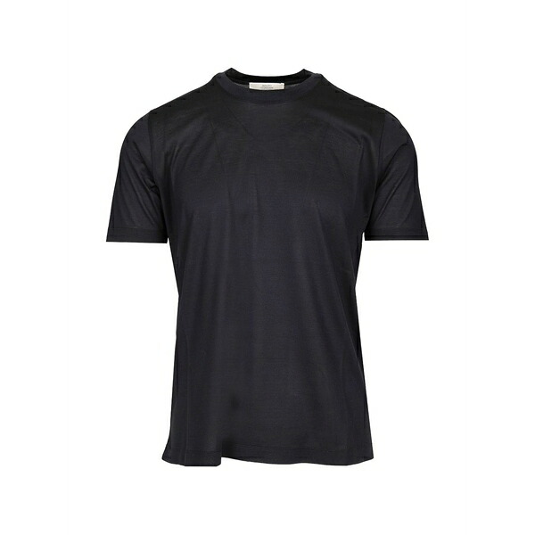 マウロ オッタヴィアーニ メンズ ティーシャツ トップス Jersey-texture t-shirt Blue