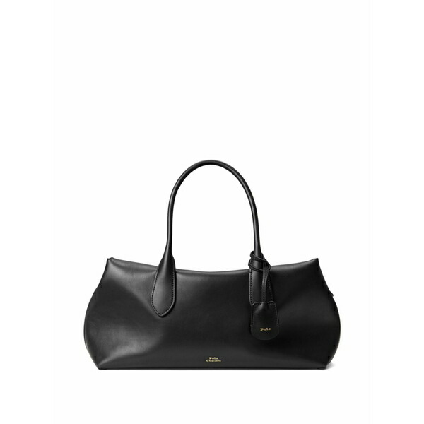 ラルフローレン レディース ショルダーバッグ 御徒面子 Bellport leather satchel bag  Black