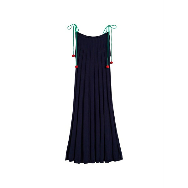 チンティアンドパーカー レディース 衣裳 トップス Cherry straps MIDI dress Blue