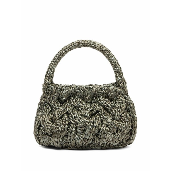 J.W.アンダーソン レディース トートバッグ 御徒面子 Small cable knit bag  Grey