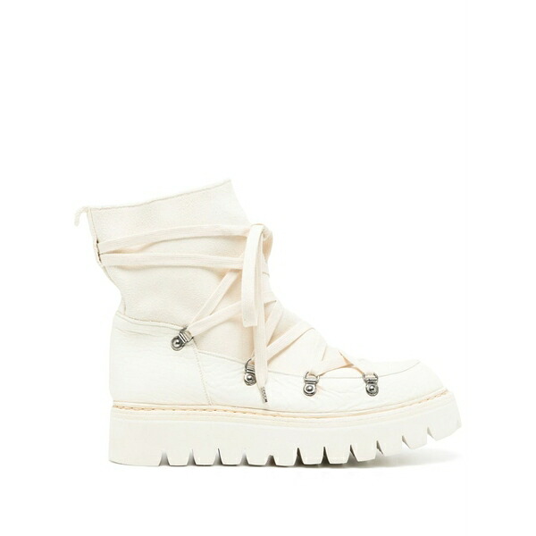 グイディ メンズ ブーツ シューズ Panelled chunky-sole boots Neutrals