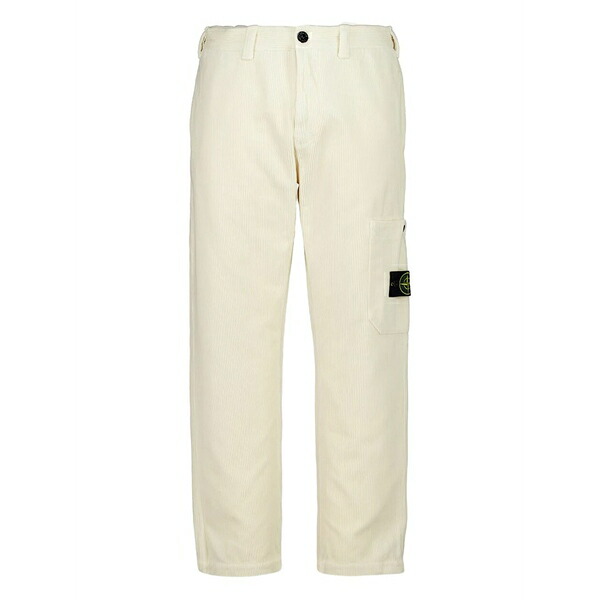 ストーンアイランド メンズ 心地好いズボン下 ボトムス Compass-badge trousers Neutrals