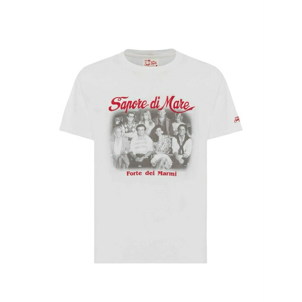 エムシーツーセイントバース メンズ プルオーバー トップス Forte dei marmi 83 cotton t-shirt White