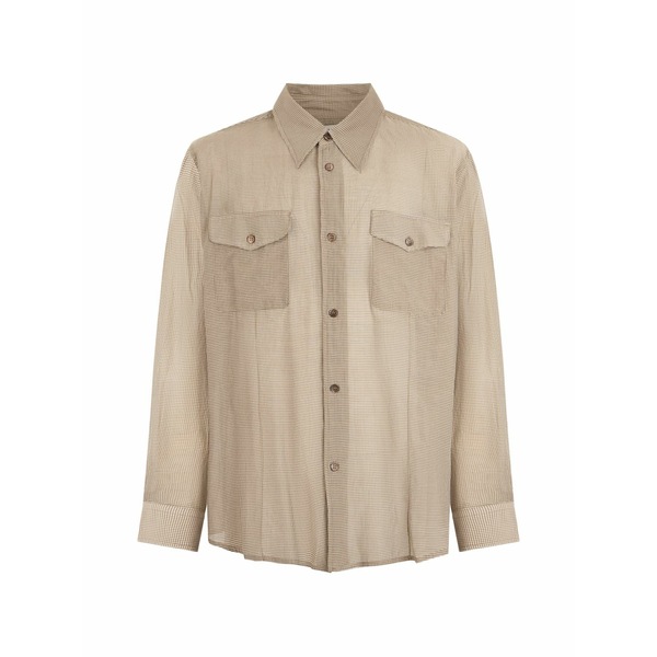 アワーレガシー メンズ ティーシャツ トップス Plough shirt Neutrals