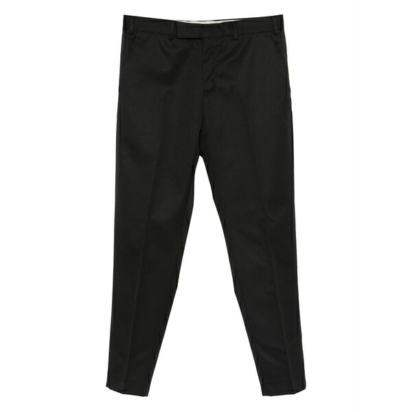 PTトリノ メンズ 心地好いズボン下 ボトムス Pressed-crease trousers Black