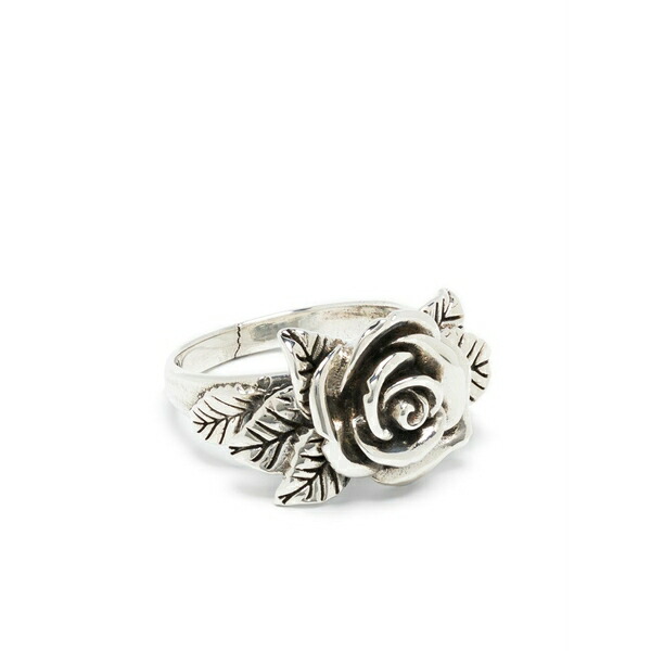 エマニュエレ ビコッキ メンズ 輪っか 添え物 Wild rose ring Silver