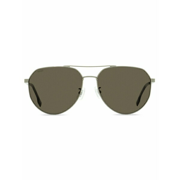 主任者 メンズ サングラス・アイウェア 付属物 1473/f/sk pilot-frame sunglasses Grey