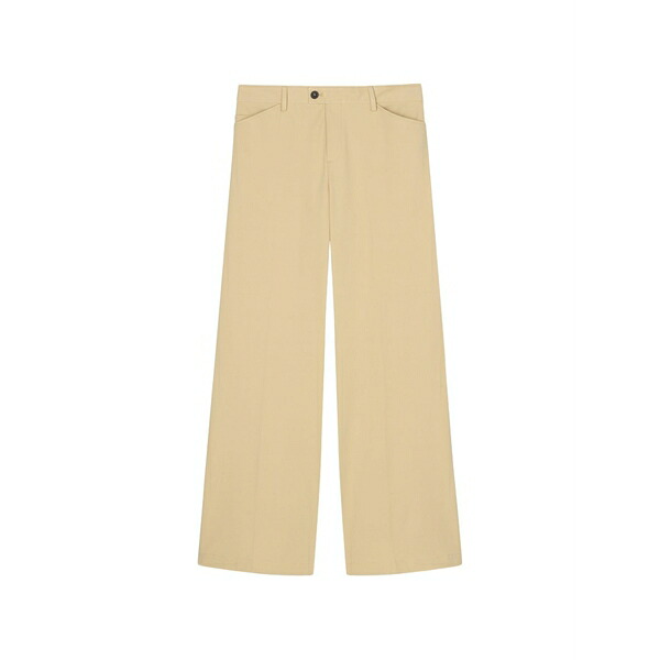 クローズド レディース 心地好いズボン下 ボトムス Flye flap-pocket trousers Neutrals