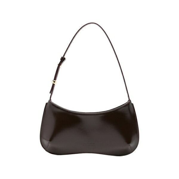 ジャクエムス レディース ショルダーバッグ 御徒面子 Le bisou adjustable-strap shoulder bag Brown