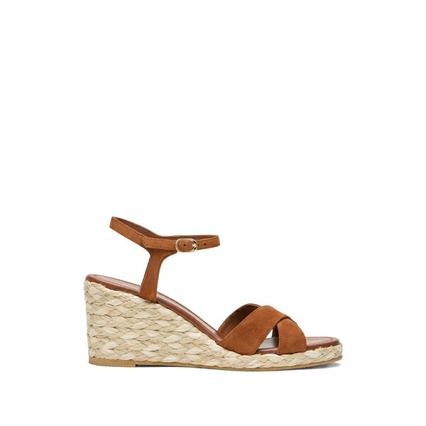 スチュアート ワイツマン レディース サンダル シューズ 10珊 dayna sandals Brown