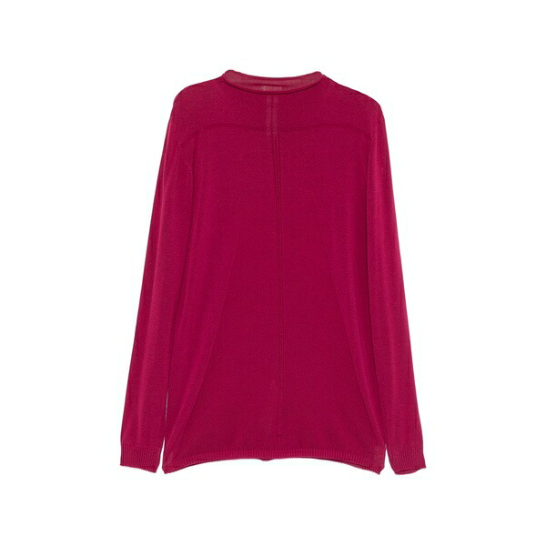 リックオウエンス メンズ 編み物\u0026プルオーバー アウター Crew-neck sweater Pink