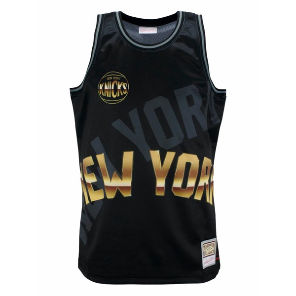 ミッチェル\u0026ネス メンズ ティーシャツ トップス X nba new york knicks big face 4.0 tank top Black