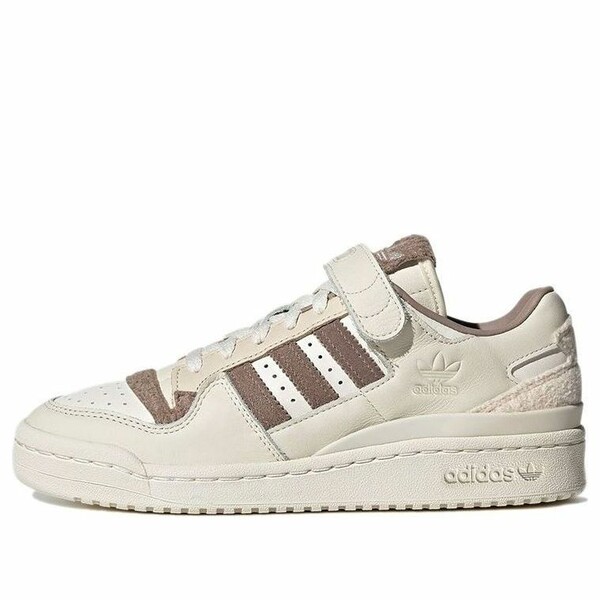 adidas アディダス レディース スニーカー CREAM/BROWN 【(WMNS) adidas Forum 84 Low 'Halo Ivory Fleece' GY4126】 サイズ US_W_4.5|asty