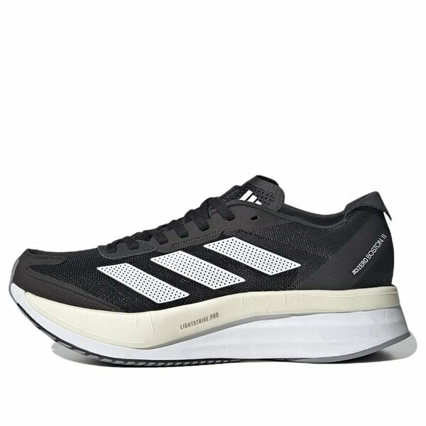 adidas アディダス レディース スニーカー Black/White 【(WMNS) adidas Adizero Boston 11 \u0027Black White\u0027 GX6657】  大きさ US_7(24.0糎)