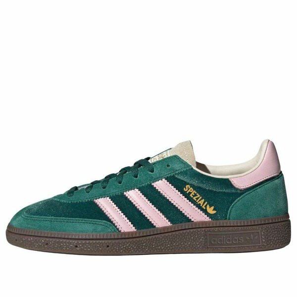 adidas アディダス レディース スニーカー Green/Pink/Gum 【(WMNS) adidas Handball Spezial 'Velvet Pack-Green Pink' JI2648】 サイズ US_5(22.0cm)|asty