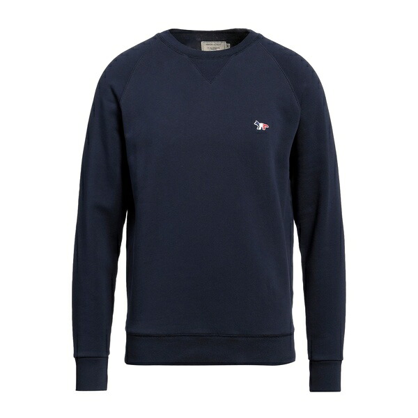 【送料無料】 メゾン キツネ メンズ パーカー・スウェットシャツ アウター Sweatshirts Blue｜asty
